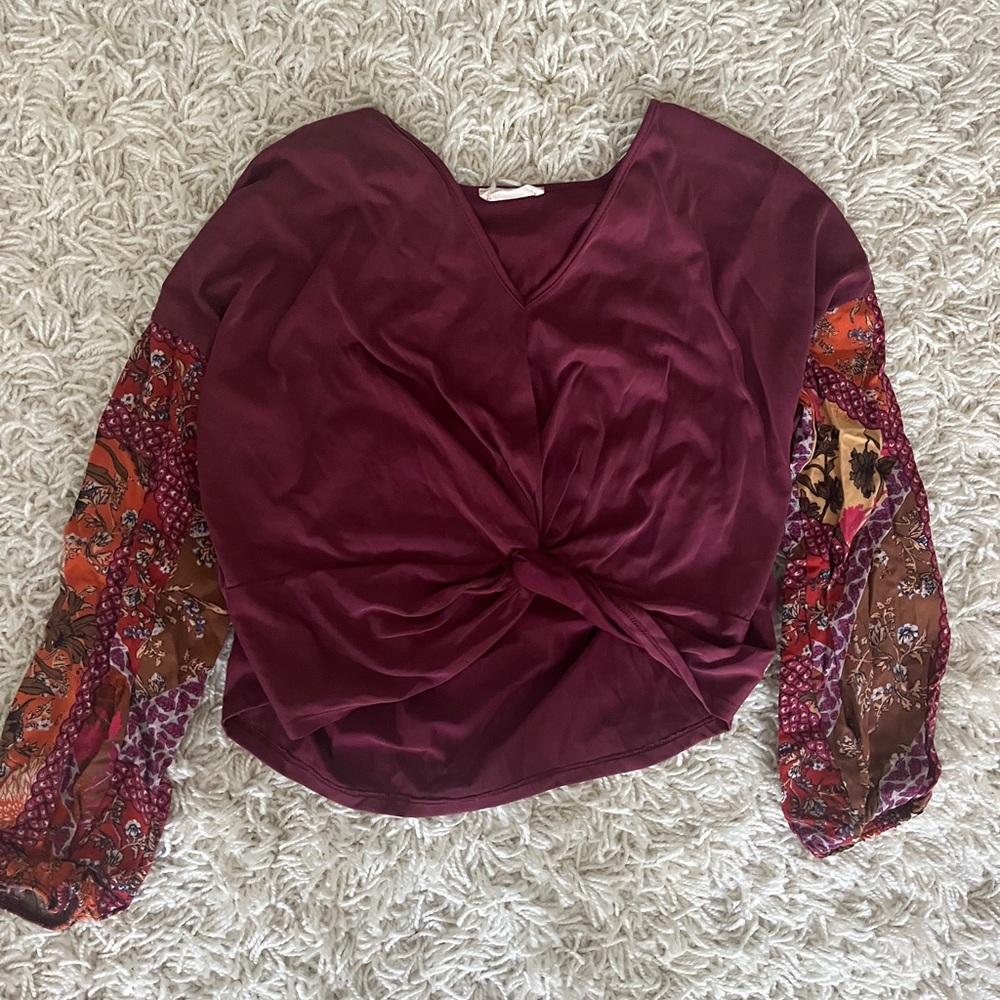 Forever 21 cropped blouse